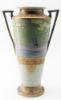 Picture of Nippon - Scenic Seascape Gilt Porcelain Vase