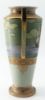 Picture of Nippon - Scenic Seascape Gilt Porcelain Vase