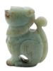 Picture of Antique Chinese Celadon Nephrite Jade Foo Dog Belt Toggle