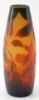 Picture of D'Argental (French) - Cameo Glass Vase With Leaf And Berry Motif