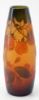 Picture of D'Argental (French) - Cameo Glass Vase With Leaf And Berry Motif