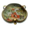 Picture of Hand-Painted Nippon Trefoil Dish with Three Gilt Handles