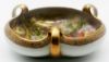 Picture of Hand-Painted Nippon Trefoil Dish with Three Gilt Handles
