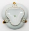 Picture of Hand-Painted Nippon Trefoil Dish with Three Gilt Handles