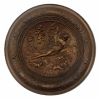 Picture of Henry Bonnard Bronze Co. (Attributed) - Allegorical Bronze Wall Charger Depicting Euterpe