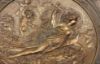 Picture of Henry Bonnard Bronze Co. (Attributed) - Allegorical Bronze Wall Charger Depicting Euterpe