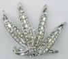 Picture of Vintage Silver and Clear Rhinestone Brooch